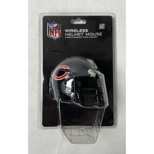 NIB NFL Chicago Bears Football‎ Helmet Wireless Computer Mouse